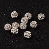 Pave Disco Ball Beads X-RB-A140-8mm-7-4