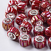 Opaque Resin European Beads RPDL-Q023-A-A02-1