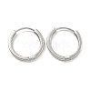 Brass Hoop Earrings EJEW-L211-006P-1