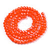 Electroplate Glass Beads Strands EGLA-A034-P3mm-A27-2