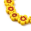Handmade Millefiori Glass Bead Strands LAMP-J035-10mm-03-3