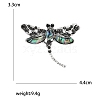 Dragonfly Abalone Shell/Paua Shell Brooch Pins PW-WGEE006-01-5