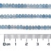 Natural Aquamarine Beads Strands G-L587-B02-02-4
