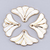 Electroplate Freshwater Shell Pendants SHEL-T012-04-1