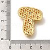 Brass Cubic Zirconia Pendants KK-M295-13G-T-3