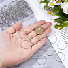 200pcs 316 Surgical Stainless Steel Hoop Earring Findings STAS-HS0001-26D-3