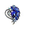 Alloy Rhinestone Brooch for Backpack Clothes PW-WG8AC7E-04-1