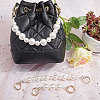 3Pcs 3 Style Acrylic Imitation Pearl Beaded Bag Handles Extender FIND-FG0002-89-5