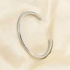 Non-Tarnish 304 Stainless Steel Simple Thin Cuff Bangles BJEW-P296-02P-4