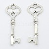 Tibetan Style Alloy Big Pendants TIBEP-14692-AS-FF-1