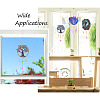 Biyun 3 Sets 3 Style DIY Diamond Painting Wind Chime Kits DIY-BY0001-24-14