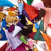 Polyester Tassel Pendant Decorations FIND-TA0001-12-4