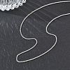10Pcs 1MM 304 Stainless Steel Box Chain Necklaces NJEW-G203-07P-3