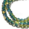 Crackle Glass Beads Strands CCG-C002-8mm-06-3