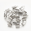 Tarnish Resistant 304 Stainless Steel Folding Crimp Ends X-STAS-T015-43-4