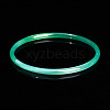 Dyed & Heated Natural Green Onyx Agate Simple Plain Bangle for Women FIND-PW0021-09B-05-1