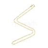 Men's 201 Stainless Steel Figaro Chains Necklace NJEW-N050-A08-3-55G-3