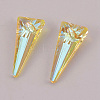 K9 Glass Rhinestone Pendants GLAA-K034-J07-A-1