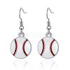 Alloy Enamel Dangle Earrings FS-WG4E48D-01-1