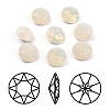 Pointed Back & Back Plated K9 Glass Rhinestone Cabochons RGLA-J012-8mm-287-1