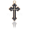 60Pcs Alloy Enamel Pendants ENAM-SC0006-68-6