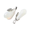 Opalite Faceted Teardrop Pendants G-Q163-04P-04-2