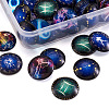 Craftdady 5 Sets 5 Styles Glass Cabochons GGLA-CD0001-07-3