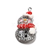 Christmas Theme Resin Pendants RESI-R450-01B-1