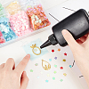 Olycraft 16000Pcs 8 Colors Shining Nail Art Glitter MRMJ-OC0003-35-5