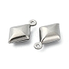 304 Stainless Steel Pendants STAS-L024-015P-2