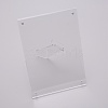 Acrylic Photo Frame Stand DJEW-WH0011-64B-2