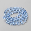 Transparent Glass Beads Strands GLAA-WH0030-32C-02-2