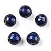 Non-magnetic Synthetic Hematite Beads G-TAC0017-02-4