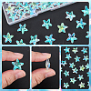 80Pcs Transparent Faceted Glass Connector Charms GLAA-SP0001-88E-02-5