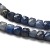 Natural Blue Aventurine(Dyed & Heated) Beads Strands G-H078-C22-01-4