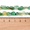 Natural Green Onyx Agate Beads Strands G-K395-A08-01-5
