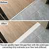 Wood Grain Self-Adhesive PVC Floor Door Flat Transition Strips DIY-WH0308-495B-6