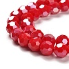 Opaque Glass Beads Stands EGLA-A035-P8mm-B16-3