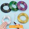 Round Anodized Aluminum Wire AW-BC0007-2.0mm-10-3