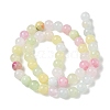 Natural Colorful Green Jade Beads Strands G-G757-01-10mm-6