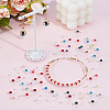 Natural & Synthetic Mixed Stone Beads Strands G-WH0035-31D-4