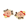 Christmas Alloy Enamel Pendants ENAM-D050-13D-02G-2