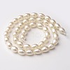 Eco-Friendly Glass Pearl teardrop HY-O001-C-01-2