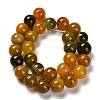 Dyed Natural Agate Beads Strands G-G175-A11-01-3