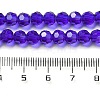 Transparent Glass Beads EGLA-A035-T6mm-D06-5