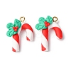 Christmas Handmade Polymer Clay Pendants LS-CLAY-B007-02B-1