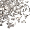  64pcs 16 styles Tibetan Style Alloy Pendants FIND-TA0002-92-2