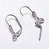 Non-Tarnish 304 Stainless Steel Hoop Earrings X-STAS-K146-037-19.5mm-1