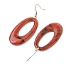 Acrylic Dangle Earrings EJEW-JE06295-4