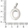 Brass Pendant Cabochon Settings KK-S521-11P-3
